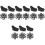 9 Pcs Trekking Pole Snow Travel Rubber Sleeve Replace 3