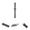 2St Multifunctioneel Waterdicht Kids Zwart Met 8