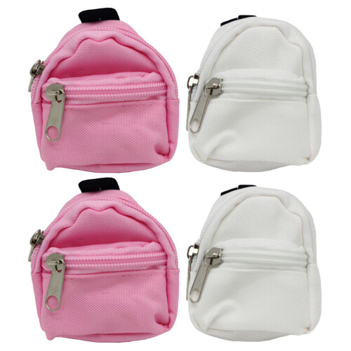 20 Pcs Mini Doll Backpack Cloth Bags Mixed Color 1