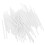 600Pcs White Paper Candy Sticks Lightweight Lollipop Wrapping Sticks 1