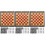 3 Sets Folding Set For Travel Portable Chessboard 6