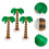 3pcs Inflatable Coconut Tree Inflatables Summer Pvc Child 3