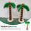3pcs Inflatable Coconut Tree Inflatables Summer Pvc Child 9