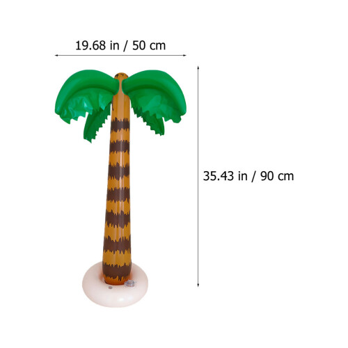 3pcs Inflatable Coconut Tree Inflatables Summer Pvc Child 1