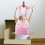 Costume Cartone Rosa Leggero Resistente Gioco Creativo 4
