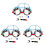 3 Sets Cartoon Car Shaped Food Container With Fork Spoon 2