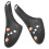 1Paio Accessorio Nero Per Shaper in E Legno 11