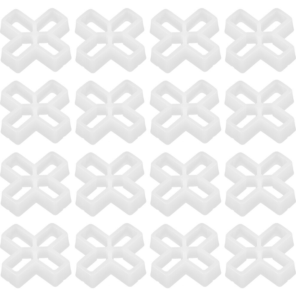 500Pcs White Plastic Tile Spacers 10Mm Floor Leveling System For Tiles 3583102667724