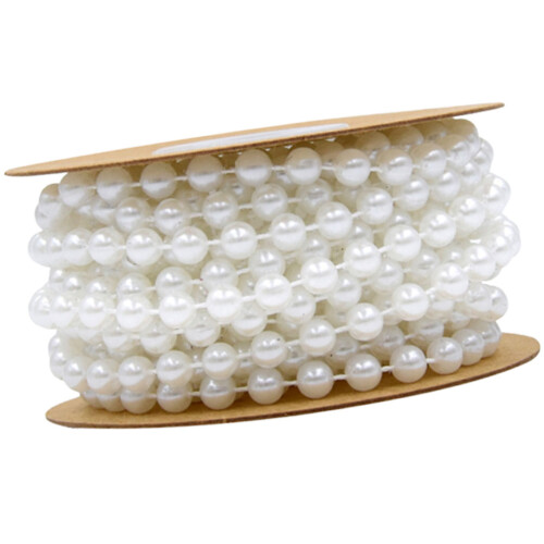 5Mwitte String Beads for Decoration Met Glanzende En Uniforme Kralen 1