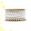 5Mwitte String Beads for Decoration Met Glanzende En Uniforme Kralen 8