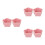 6 Pcs Hamster Ceramic Bowl Pet Mouse Ceramics 10