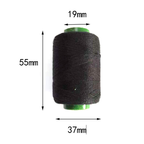 Set Spilli Neri Per Parrucca Con Contenitore