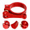 Alluminio Rosso Clip Per Bici Pieghevole 11