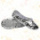 Scarpe Danza Balletto in PU Argento Antiscivolo 5