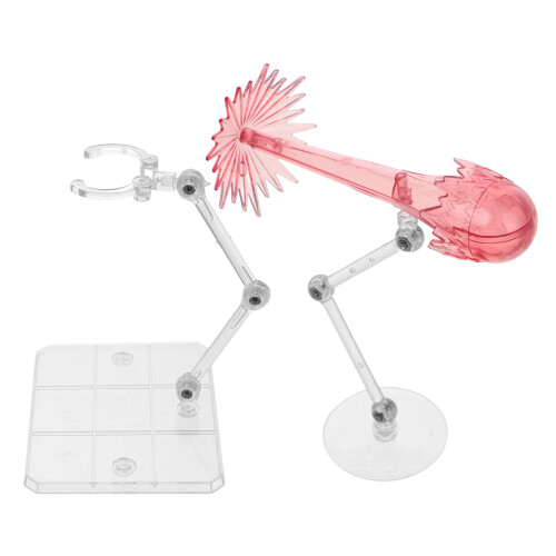 8 Pcs Adjustable Action Figure Stand Display Holder For Dolls Pink 1