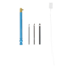 Diy Embroidery Needle Kit Blue Craft Supplies For Embroidery
