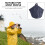 Reflective Long Raincoat Poncho For Cycling 1pack Black 9