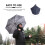 Reflective Long Raincoat Poncho For Cycling 1pack Black 10