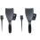 2 Sets Plastic Hairdressing Highlighting Board For Salon Dyeing Black 4