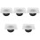 5Pcs Barber Dye Wrist Band Flexible Coloring Board Tool 5