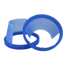 2St Auto Speaker Cover ABS Skyblue Waterdicht Bescherming Pad