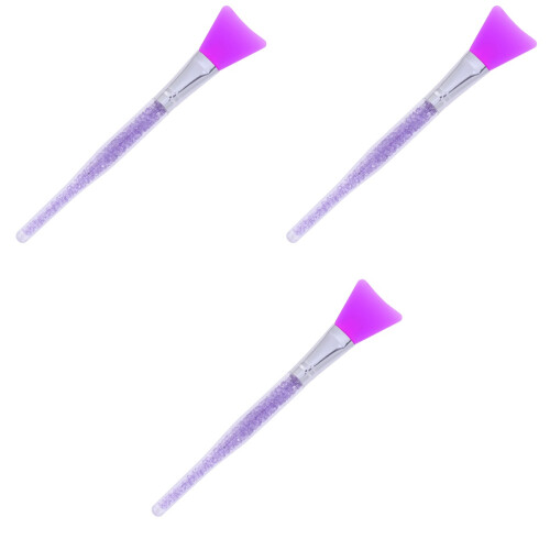 3Pz Set Silicone Viola Per Maschere Viso Uso Domestico 2