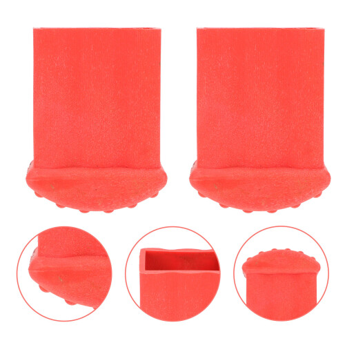 2Pz in Gomma Antiscivolo Rosso Protezione 2