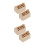 4 Pcs Miniature Wooden Toolbox Model Decor 4
