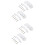 4 Sets Zinc Alloy Sliding Window Sash Locks 7