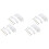 4 Sets Zinc Alloy Sliding Window Sash Locks 4