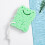 2Pz Spugne Bagno Per in Cotone Verde, Delicate E Resistenti 9