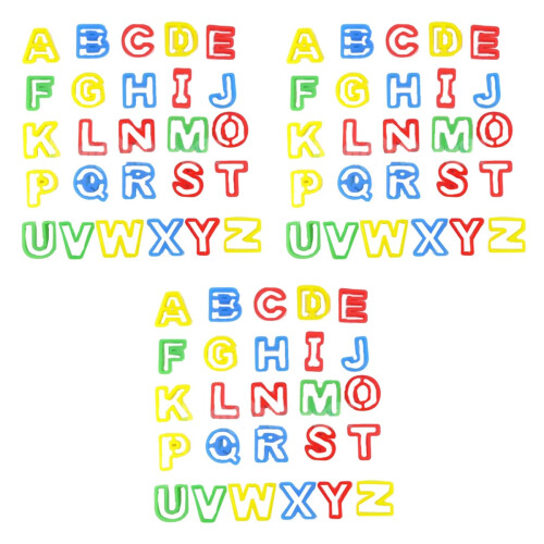 78 Pezzi Set Argilla Con Stampini Alfabeto Kit Per Bambini 2