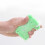 2Pz Spugne Bagno Per in Cotone Verde, Delicate E Resistenti 8