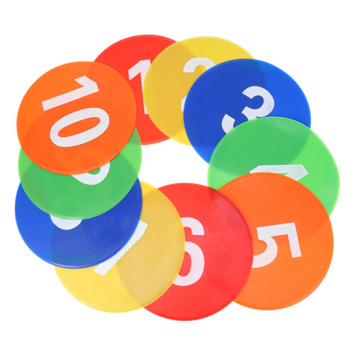 1Set Segnalatori PVC Per Allenamenti Calcio E Sport