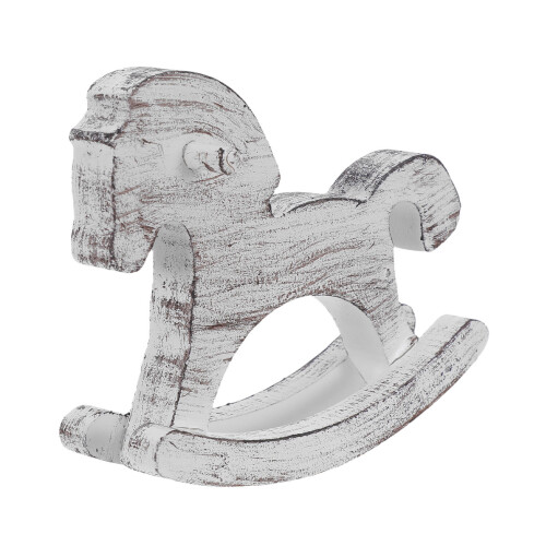 Figura Caballo Madera Decorativa Para Y