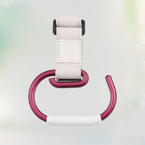 2Pcs Multi Stroller Hooks Heavy-Duty Clips for Bags Keys and Wallets 1