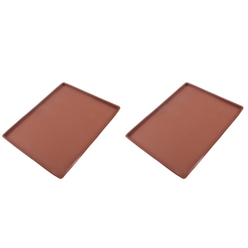 Cookie Mold 2pcs Silicone Molds Upholstered Biscuit Baking Mat 1