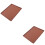 Cookie Mold 2pcs Silicone Molds Upholstered Biscuit Baking Mat 6