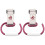2Pcs Multi Stroller Hooks Heavy-Duty Clips for Bags Keys and Wallets 9