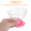 3Pz Rosso Gelato Dessert Cocktail Usa E Getta 8