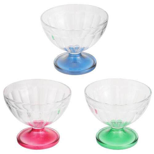 3Pz Rosso Gelato Dessert Cocktail Usa E Getta 2