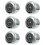 6 Pcs Car Clock Universal Handlebar Mount Mini Motorcycle Clocks 8