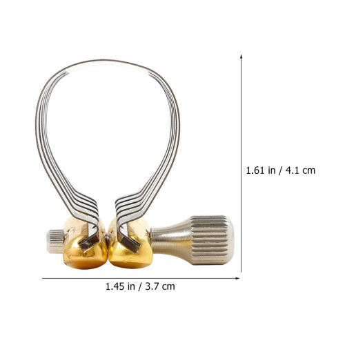 Sax in Acciaio Inox Clip Regolabile Argento 1