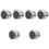 6 Pcs Car Clock Universal Handlebar Mount Mini Motorcycle Clocks 7