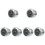 6 Pcs Car Clock Universal Handlebar Mount Mini Motorcycle Clocks 6