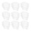 10000Pcs Durable White Paper Wraps for Hair Perm Rods Professional Use 2