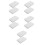 10000Pcs Durable White Paper Wraps for Hair Perm Rods Professional Use 8