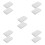10000Pcs Durable White Paper Wraps for Hair Perm Rods Professional Use 7