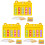 3 Sets Wooden Matching Toy Shape Classification Game Board 4
