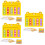 3 Sets Wooden Matching Toy Shape Classification Game Board 9